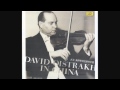 David Oistrakh - Mozart Violin Concerto N°5 in A major, 3. Rondeau