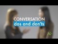 Learn English: Conversation Dos and Don