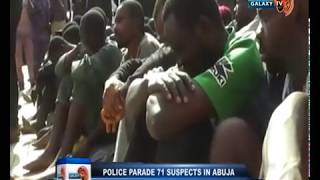 Police Parade 71 Suspects in Abuja
