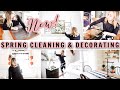 SPRING CLEAN + DECORATE! // FARMHOUSE SPRING DECOR // DEEP CLEANING MOTIVATION 💐