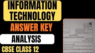 Answer key Cbse Class 10 IT, Computer application and AI 2026