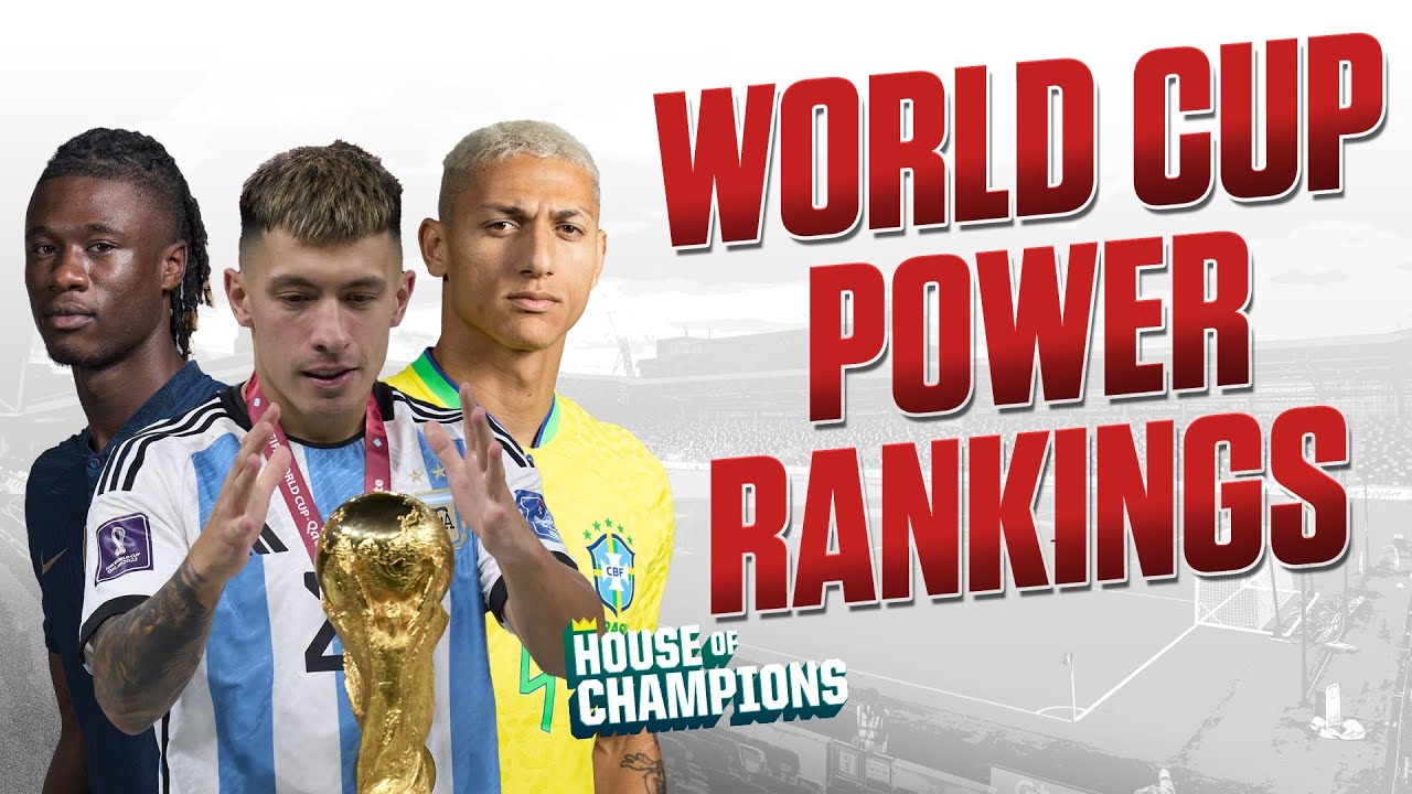 WAY TOO EARLY WORLD CUP 2026 POWER RANKINGS 🏆📊 - YouTube