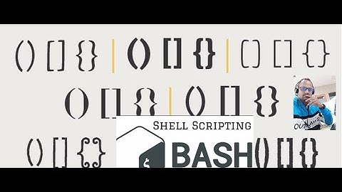 Bash Brackets