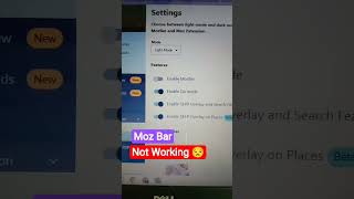 Why Moz Bar is not showing results #mozbar #mozbarproblem