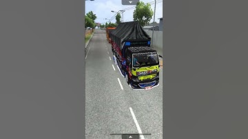 Pesona truk canter mbois sujama kontes #automobile #busimulatorindonesia #shorts