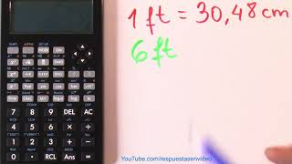 How many CENTIMETERS are 6 FEET - (( 6 ft in cm ))