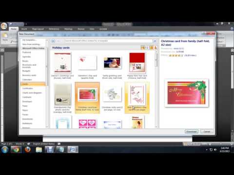 How to Download Microsoft Word Templates Tech Niche1281 - YouTube