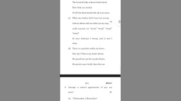 MEG 01 : British Poetry || previous year question paper December 2021|| #ignou #english