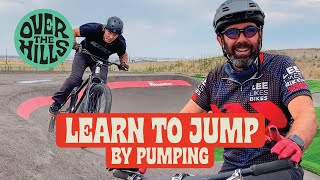 Jump your mountain bike by pumping. Learn the technique for perfect pumping.