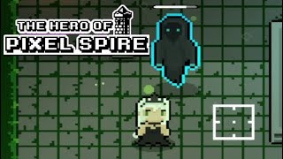 The we reach the top and become The Hero of Pixel Spire?