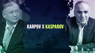 Karpov Dá Uma Aula Para Kasparov!