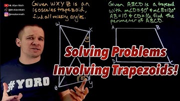 Solving for Missing Sides and Angles of Trapezoids using Parallel Lines and Special Right Triangles
