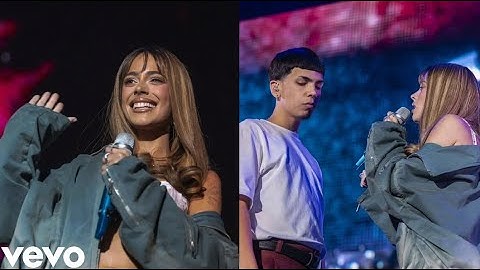 TINI, Milo J - Lo Que Me Causa (Live at Movistar Arena, Madrid, España 2025 ) #miloj #tinistoessel