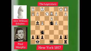 You will feel pity at what Paul Morphy did to Opponent!!! Really Genius
