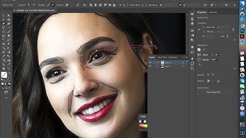 Gal Gadot | Vector Portrait Illustration