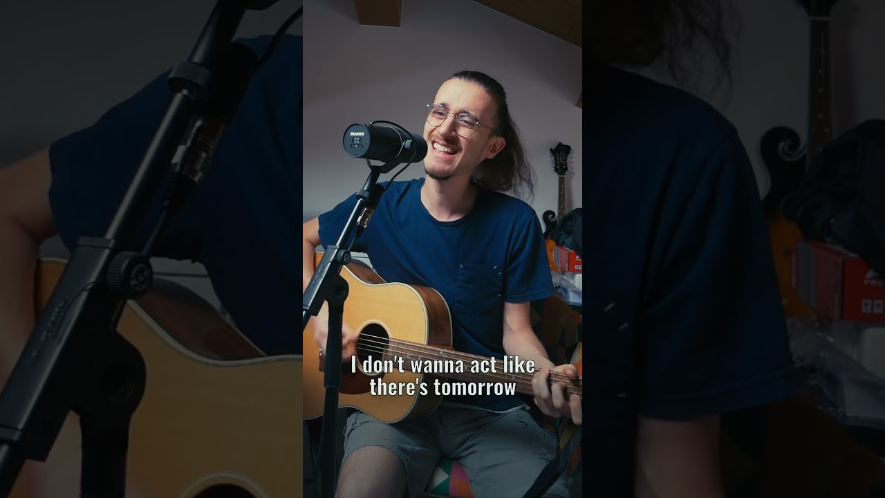 Blink-182's new song One More Time hits hard. #blink #cover #acoustic