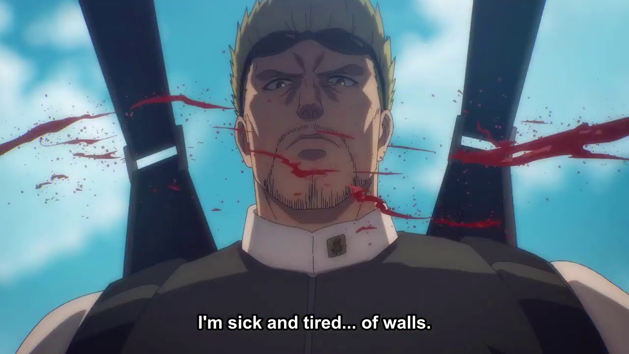 Reiner Braun Armored Titan Transformation   Attack on Titan Season 4