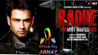 Radhe Vivian Dsena Radhe Your Most Wanted Bhai Abhay Raychand Atude Boy