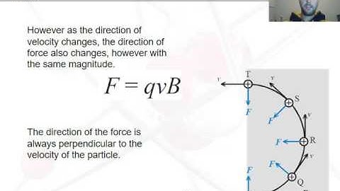 Motion of Charged Particles in Magnetic Fields