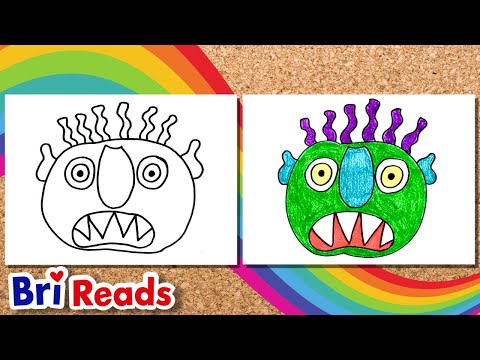 その他 BxH Mini Sketch Monster CLEAR GREEN Ver. How to Draw a Monster | Halloween Draw Along - YouTube