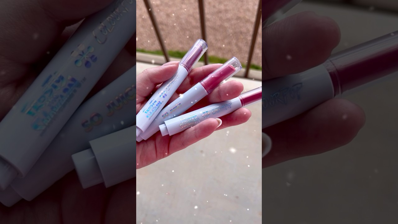 Chill Out! So Juicy Plumping Gloss Balm Kit Swatches | Frosty the Snowman x Colourpop ❄️