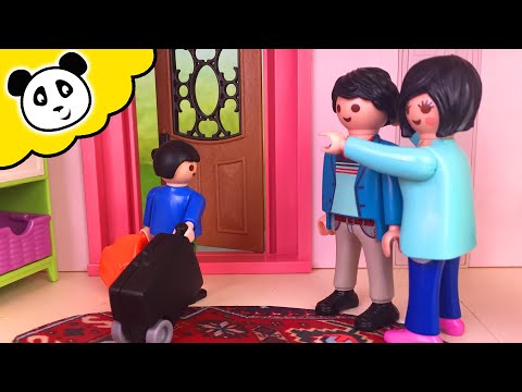 Playmobil Familia ❤️ Martin se marcha de casa💔Playmobil español