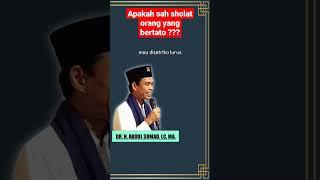 Sahkah sholat orang yang bertato?? #uas#shortsviral#shortsfund