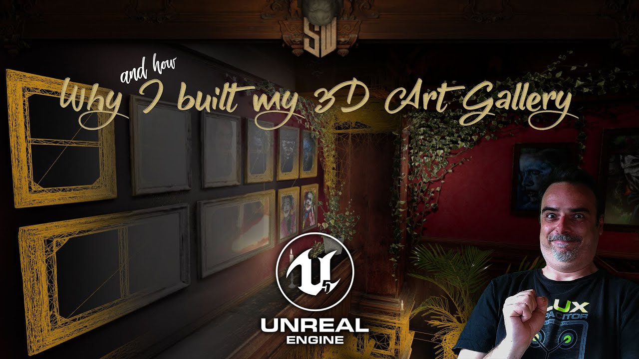 How & Why I Built My 3D Art Gallery in Unreal Engine 5 | Stockbridge Works Featurette