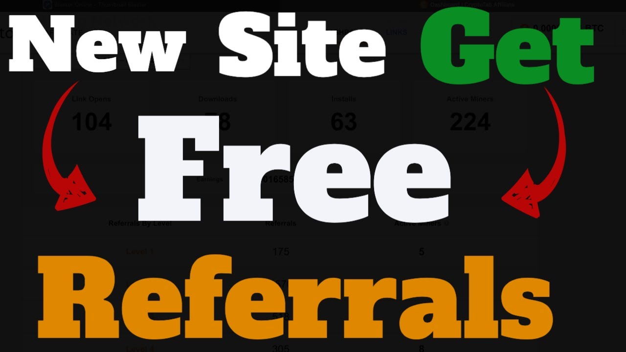  Update New  New Method Get Free Referrals Passively