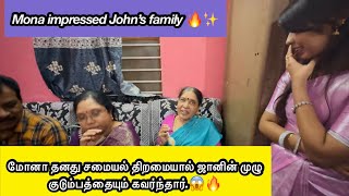 Mona impressed John’s whole family❤️/Mummy ku anantha kaneer vanthruchu😘/#agvlogs #comedy #funny 