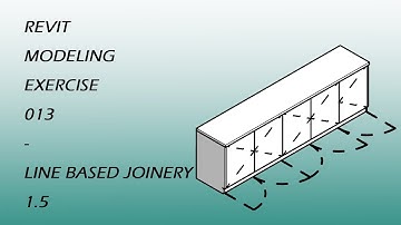 Revit Modeling Exercise 013 - Line Based Joinery 1.5