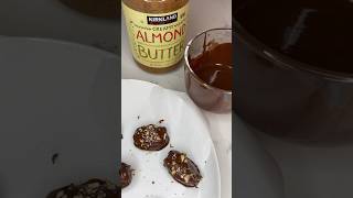 Almond butter stuffed chocolate covered dates shorts chocolate viral