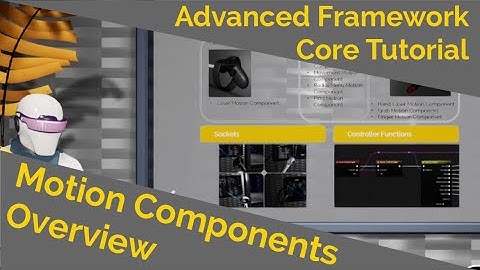 Motion Components Overview (Advanced Framework Core Tutorial)
