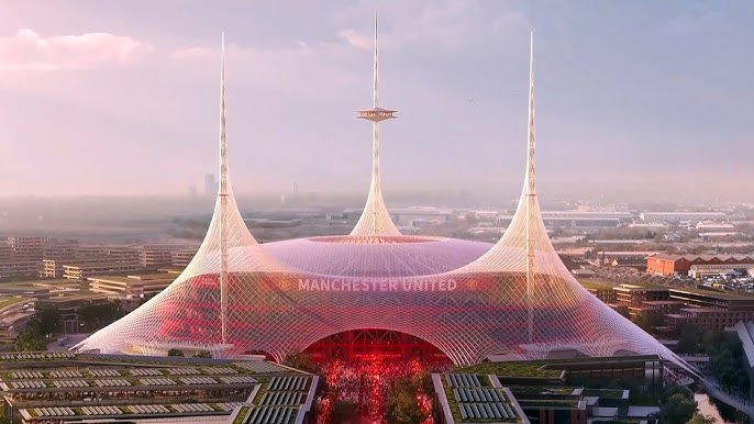 Manchester United unveil plans to build new 100,000-seater stadium to  replace Old Trafford