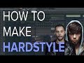 How to make hardstyle  fl studio tutorial 