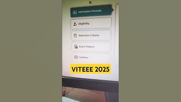 VITEEE 2025 Registration started
