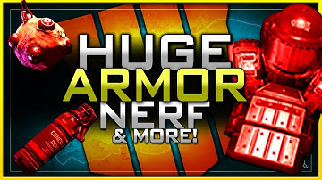 Huge Armor Nerf + Concussion/Cluster Nerf Details! (Blackout)