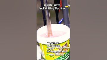 Liquid & Paste Bucket Filling Machine#zxsmart #liquidfillingmachine #pastefillingmachine #filler