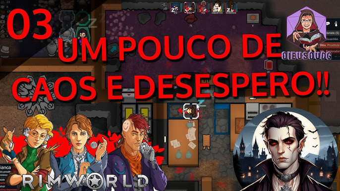 RimWorld Gameplay - Preguiça dessa Preguiça! - Jovem Nerd