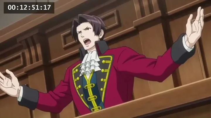 My personal favorite Ace Attorney anime bloopers