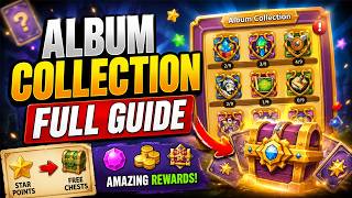 Album Collection Full Guide | Cards, Chests & Rewards 🎁Castle Clash screenshot 4