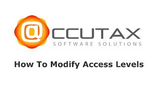 How to Modify Access Levels