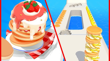 Gaming Android-IOS\ Pancake Run All Levels Very Satisfying and Relaxing Gaming