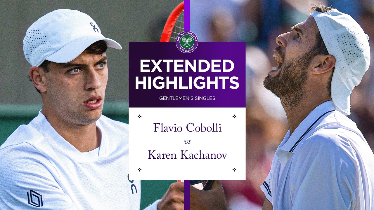 Dramatic tennis 🎾 Flavio Cobolli vs Karen Kachanov | Match Highlights | Wimbledon 2026