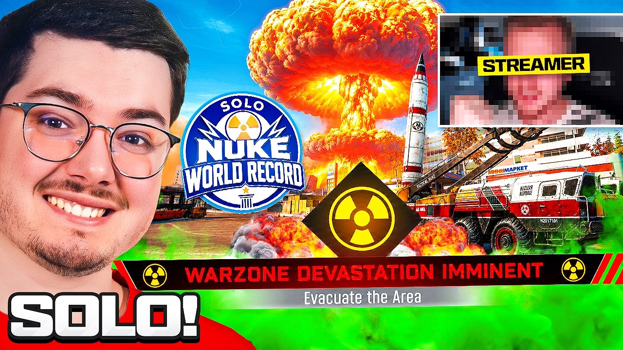 J'ANALYSE le FRANÇAIS qui a NUKE VERDANSK en SOLO sur WARZONE ! (world first solo nuke)