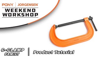 Weekend Workshop - Light Duty C Clamp Family Tutorial