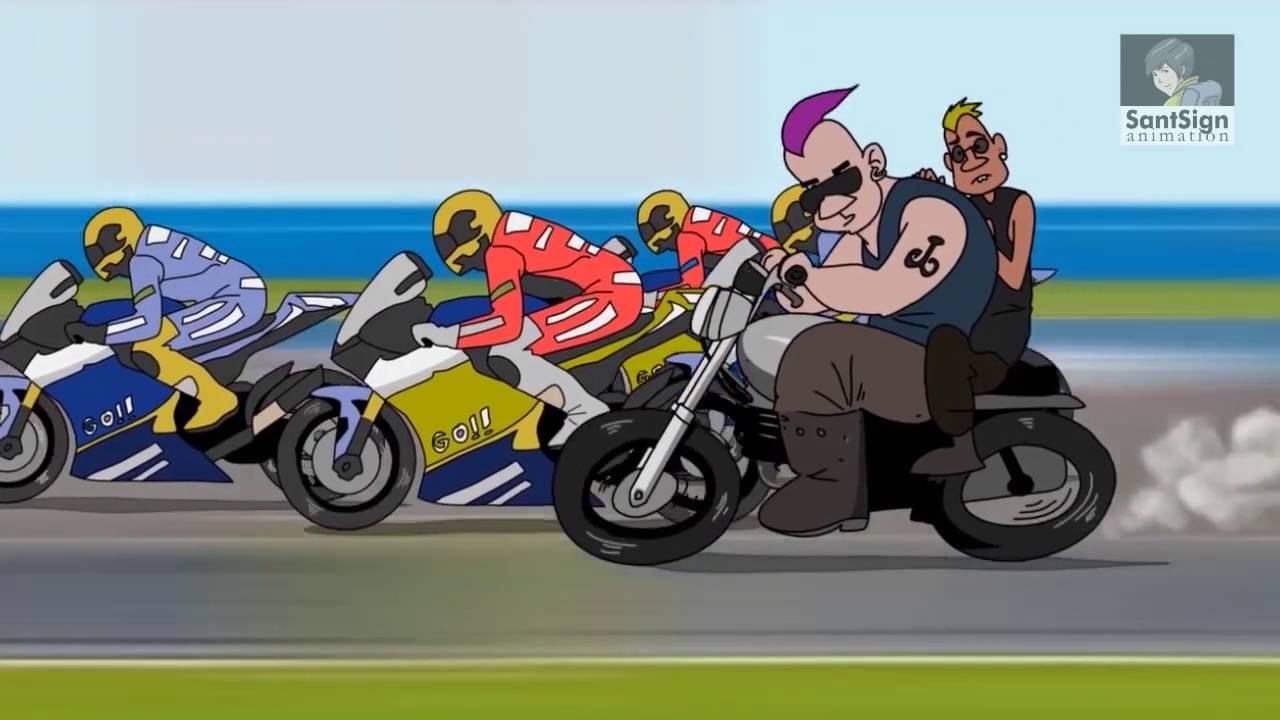 Kartun Lucu Crazy Racer Funny Cartoon Racing YouTube