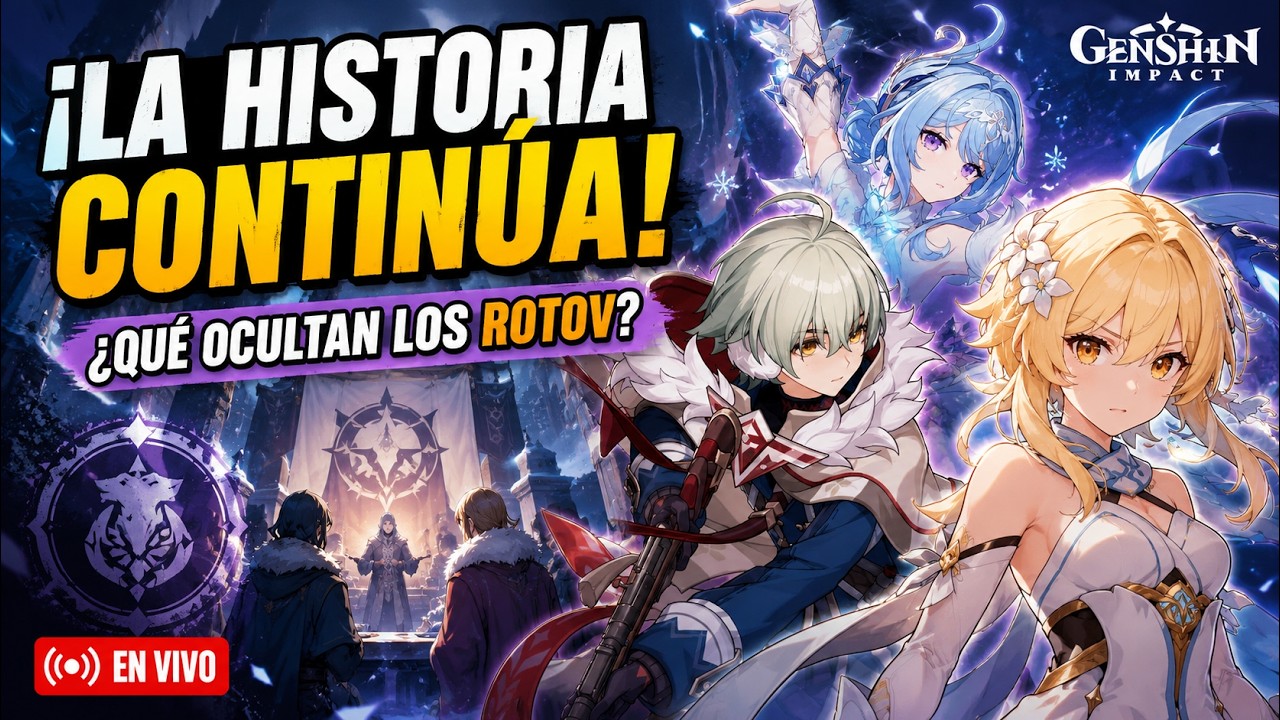 ¡CONTINUAMOS HISTORIA PRINCIPAL! 😱 Aloycha, Odette y los Secretos de Rokot | Genshin Impact 20260829