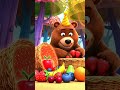 Bobby the Bear Sorts His Snacks | Fun Sorting &amp; Pattern Learning for Kids