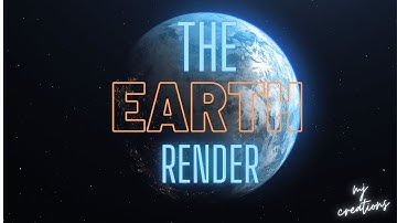 EARTH RENDER | ACHIEVED IN AFTER EFFECTS | VC ORB | MJ CREATIONS